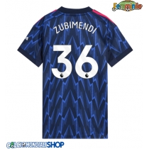 Maglie da calcio Arsenal Martin Zubimendi #36 Seconda Maglia Femminile 2025-26 Manica Corta